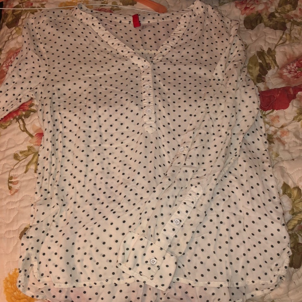 Long sleeve blouse